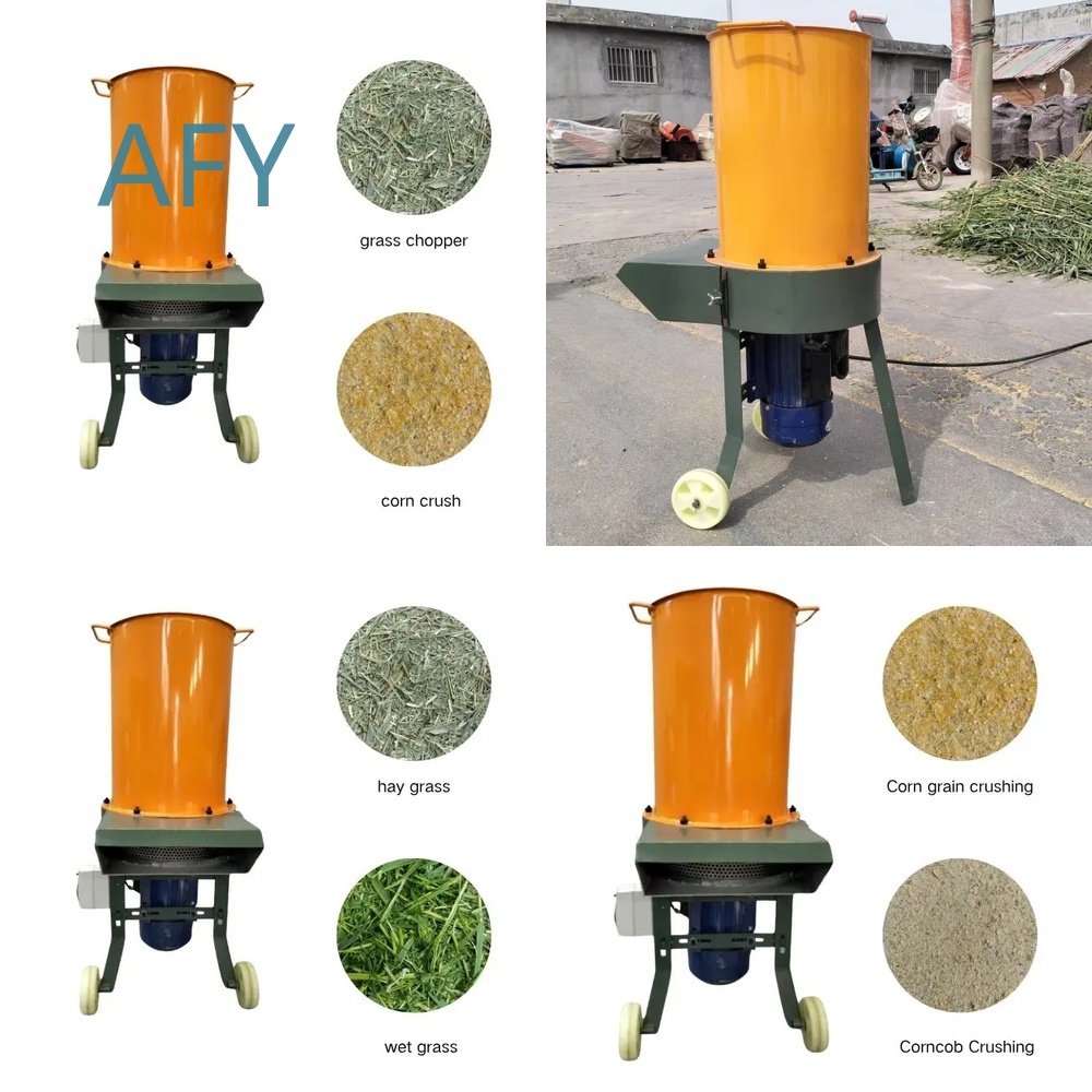 Agriculture Farming Process - Измельчитель травы Weiwei: дробилка для кормов,