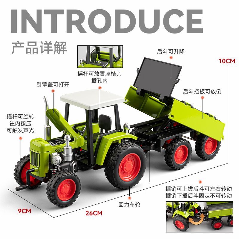 Игрушечный трактор из сплава с – обзор и цена Agriculture Farming For Kids