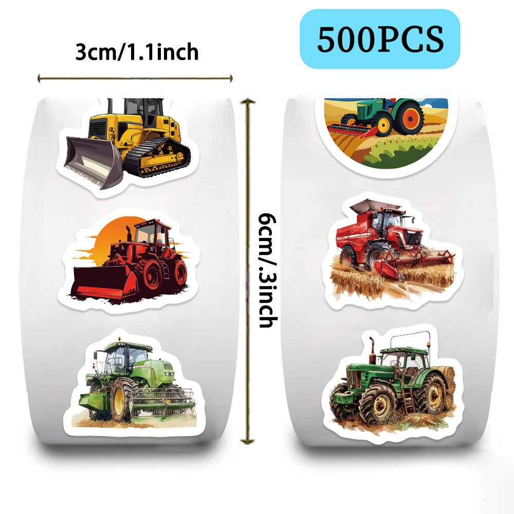 500 шт. наклеек с изображением – обзор и цена Agriculture Farming For Kids