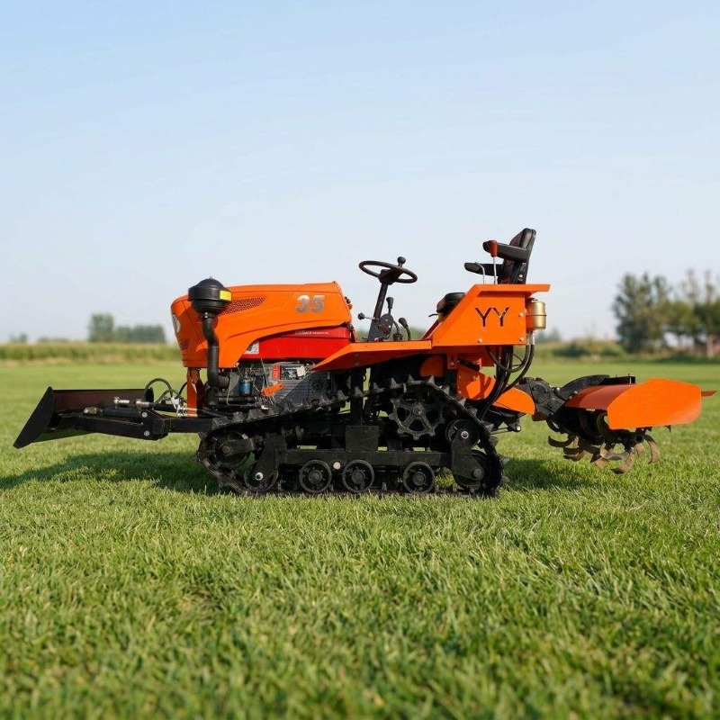 Гусеничный полноприводный рото – обзор и цена Agriculture Farming Equipments